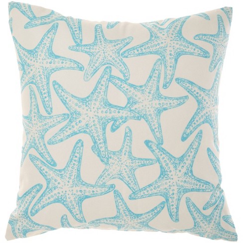 Starfish outdoor clearance pillow