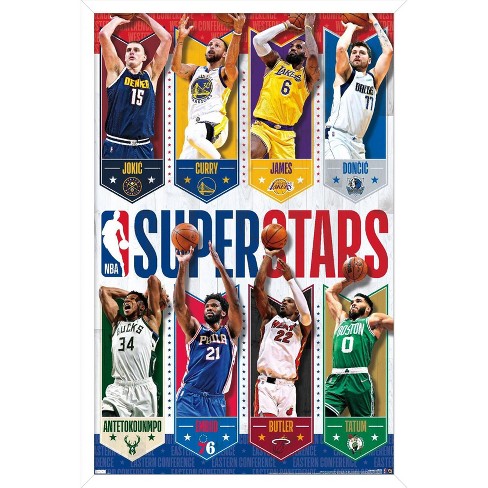 NHL 35.75'' x 24.25'' Framed Superstars Poster 