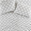 Elegant Solid Micro Fleece Sheet Set, All Season Bedding Sets, Cozy Home Textile fits Lux Bedroom Decor,Valentine's Day Gifts - 3 of 4