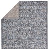 9'6"x12' Odette Oriental Area Rug Dark Blue/Gray - Jaipur Living: Traditional Trellis Pattern, Medium Pile, Living Room Rug - 3 of 4