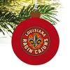 University of Louisiana at Lafayette Primary Logo Wood Christmas Tree Holiday Ornament - 4 of 4