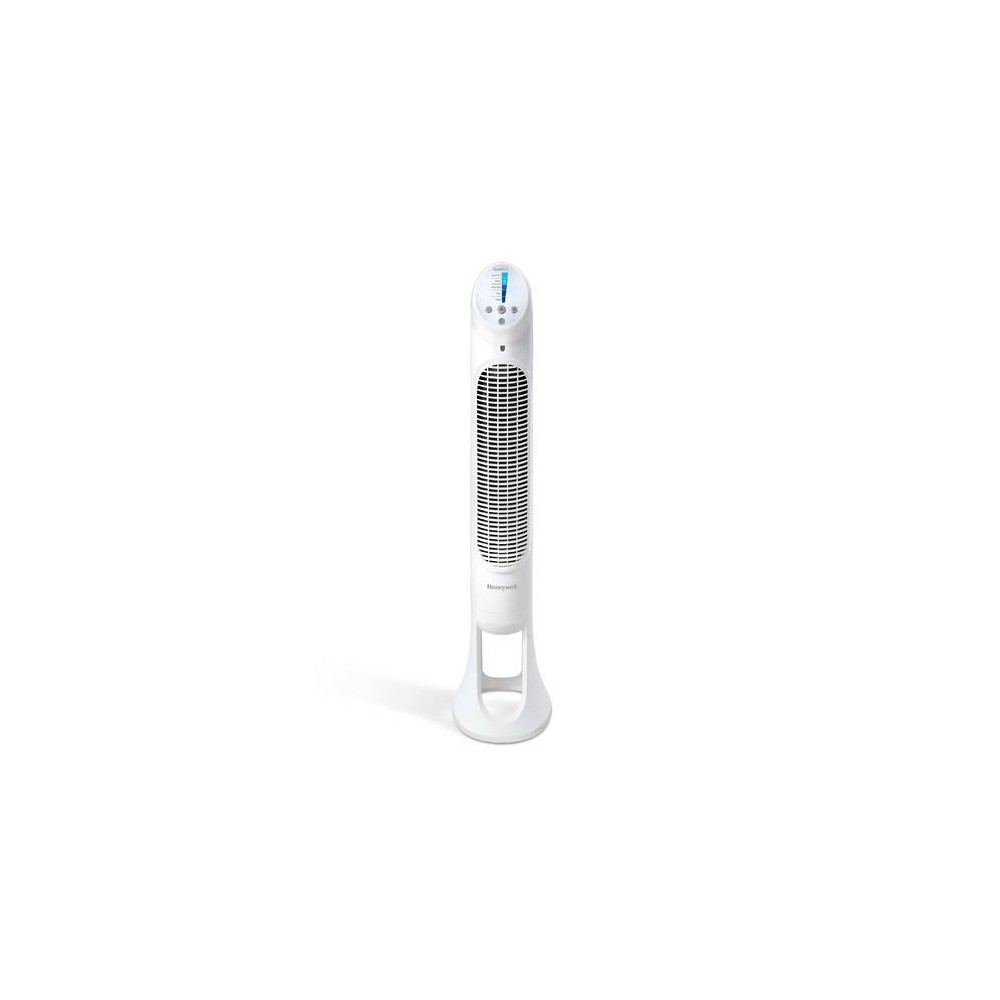 Honeywell QuietSet 5 Speed Oscillating Tower Fan White HYF260W: Standing Floor Fan, Quiet Cooling, Programmable Timer