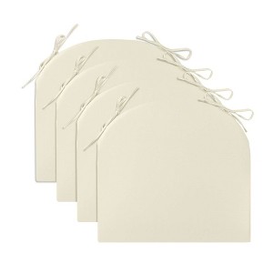 Peace Nest Waterproof Outdoor Chair Cushions Set of 4 with Ties for Patio Furniture - 1 of 4