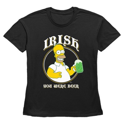 Women's The Simpsons You Were Beverage T-Shirt