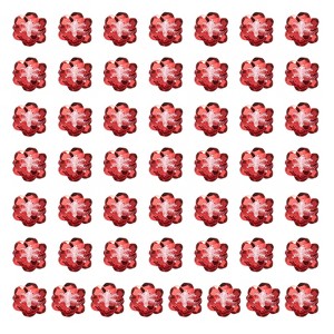 Unique Bargains Iron On Durable DIY Clothing Sequin Bead Flowers Patches 100 Pcs - 1 of 4
