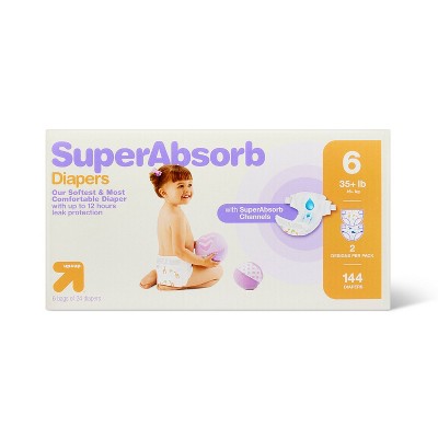 Disposable Overnight Diapers Club Box - Size 7 - 72ct - Up & Up