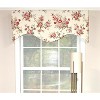 RLF Home Dewillow Cornice 100% Cotton with Fully Lined 3" Rod Pocket Valnance for Windows 50" x 17" Natural - image 2 of 4