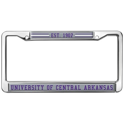 Central Arkansas School Logo Full Size Standard License Plate Metal Frame