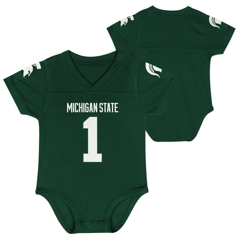 NCAA Michigan State Spartans Infant Boys&#39; Bodysuit, 1 of 4