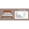 Kumasinova Queen/King Bed Frame with Storage Headboard,Wooden Bed Frames with USB Charging,Bed Frame Queen/King Size with LED Lights&Under-Bed Storage - 4 of 4