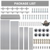 Carport, Heavy Canopy Duty, Car Canopy, Outdoor Storage Shed, Waterproof Portable Garage,for Car, Party, Grey - 2 of 4