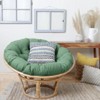 Outdoor Round Papasan Chair Cushion - Sorra Home - 2 of 2