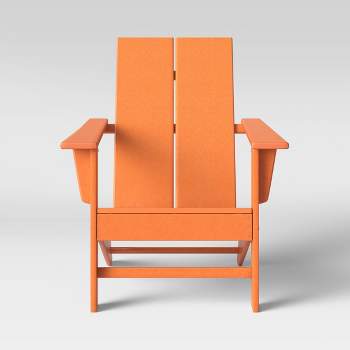 Moore POLYWOOD Outdoor Patio Chair, Adirondack Chair Orange - Project 62™