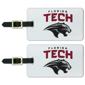 Florida Institute of Technology Secondary Logo Luggage ID Tags Suitcase CarryOn Cards  Set of 2 - 1 of 4