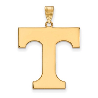 Black Bow Jewelry 10k Yellow Gold Tennessee Volunteers NCAA Extra Large Pendant