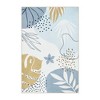 Lahome Machine Washable Area Rugs Non-Slip Large Living Room Rug Boho Botanical Print Ultra-Thin Indoor Rug for Classroom Nursery Dining Room - 3 of 4