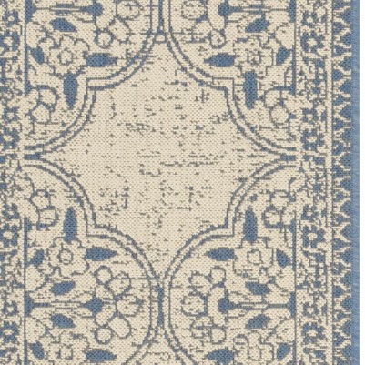 blue/creme