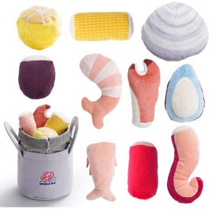 QuestaPack 10 PCS Seafood Boil Small Dog Toys for Boredom - 1 of 4
