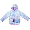 Disney Frozen Girls Zip Up Winter Coat Puffer Jacket Little Kid - 3 of 4