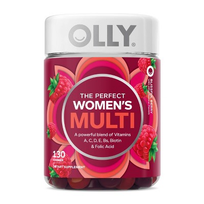 OLLY Women's Multivitamin Gummies - Berry - 130ct