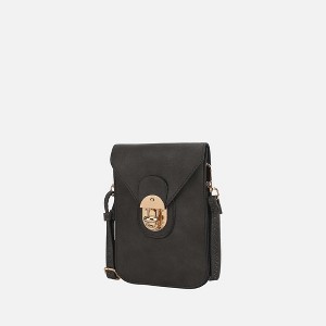 MKF Collection Kianna Medium Phone Crossbody Women's Vegan Leather Handbag by Mia K - 1 of 4
