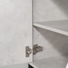 SEVOBAL Bathroom Storage Cabinets Bathroom Vanity Freestanding or Floating Design for Contemporary Homes, Gray, 29.3"*17.9"*34.3" - 3 of 4