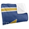Southern Arkansas University Primary Logo Silky Touch Blanket White 50x60 - 3 of 4