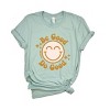 Simply Sage Market S.W.Smiley Be Good Do Good Smiley Face Short Sleeve Tee - 2 of 4