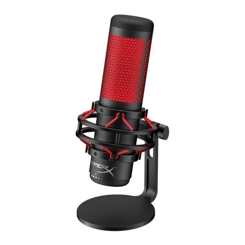 HyperX QuadCast USB Condenser Gaming Mic for PC PS4 and Mac Renewed