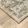 Oriental Weavers A9818G076365ST Andorra 9818G2 0" Area Rug, 2' 6" X 12', Beige - 3 of 4