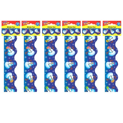 TREND Winter Fun Terrific Trimmers®, 39 Feet Per Pack, 6 Packs