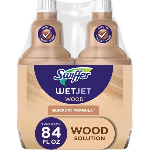 Swiffer Wetjet Quickdry Formula Wood, Wooden Floor Cleaner Liquid