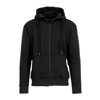 Blue Ice Apparel Men's Fleece-lined Full-zip Hoodie : Target