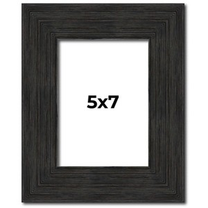 PosterPalooza | Photo Size Contemporary Black Frame - UV Acrylic, Foam Board Backing, Hanging Hardware - 1 of 4