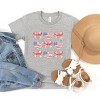 The Juniper Shop Patriotic America Stacked Coquette Youth Short Sleeve Tee - 3 of 4
