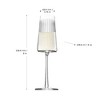 Stölzle Lausitz Soho Power Champagne Flute - Set of 6 - 3 of 4