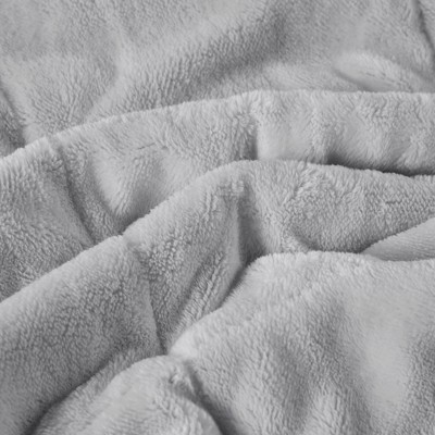 Twin Gray Reversible Down Alternative Blanket