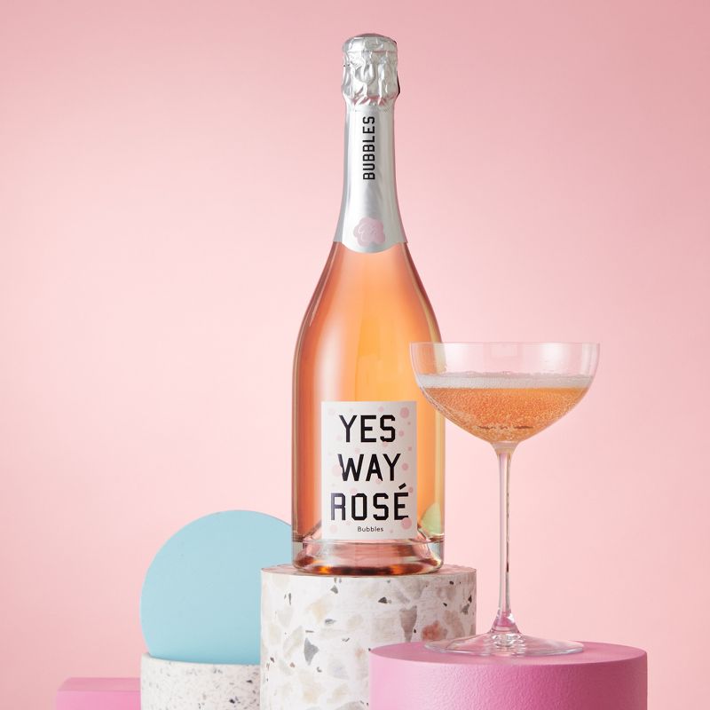 Yes Way Brut Ros&#233; Sparkling Wine - 750ml Bottle, 2 of 9