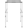 vidaXL Laundry Dryer 32.7"x(19.7"-21.7")x(15.7"-33.5") Aluminum - 4 of 4