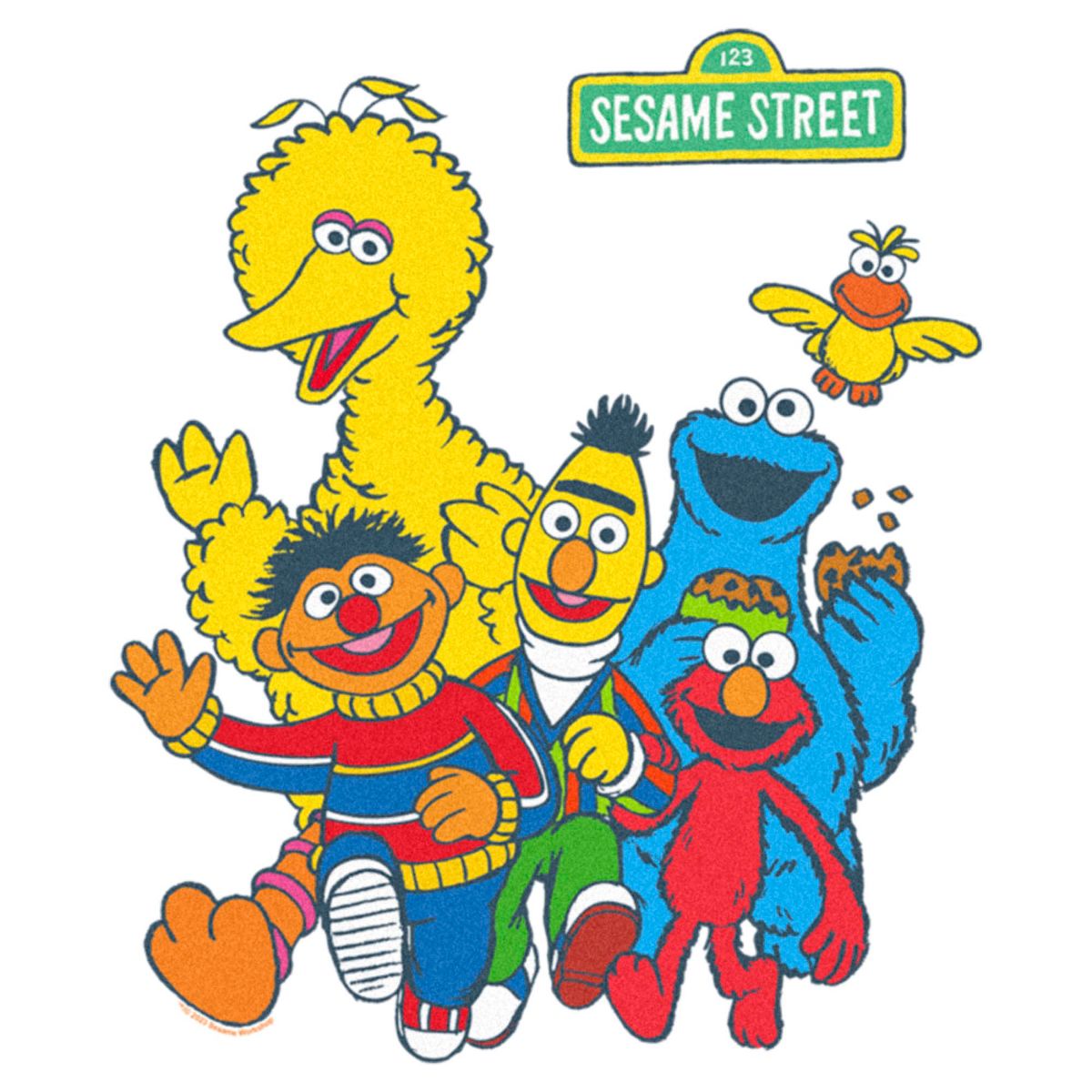Men's Sesame Street Main Group Shot Tank Top - thumbnail 2