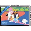 Trends International Bluey (2018) - Bluey and Friends See Saw Fun Framed Wall Poster Prints - 3 of 4