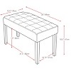 California 24 Panel Bench - CorLiving - 4 of 4