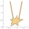 Black Bow Jewelry 10k Yellow Gold Dallas Stars NHL Necklace 18 Inch - 2 of 4