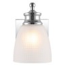 4.88" LED 1-Light Metal/Glass Beverly Contemporary Pendent Chrome - JONATHAN Y: Wall Sconce, Vanity Fixture, ETL Listed - 4 of 4