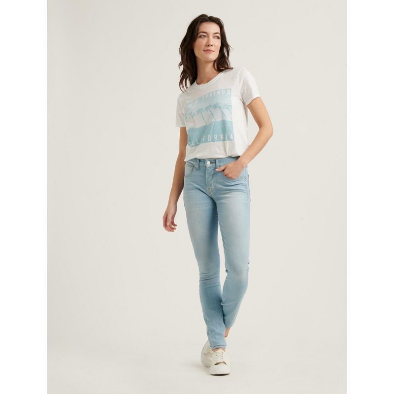 Lucky Brand Women's Palm Springs Vintage Tee - White, 2 of 5