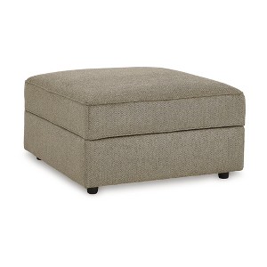 Signature Design by Ashley O'Phannon Upholstered Ottoman With Storage, Briar Brown - 1 of 4