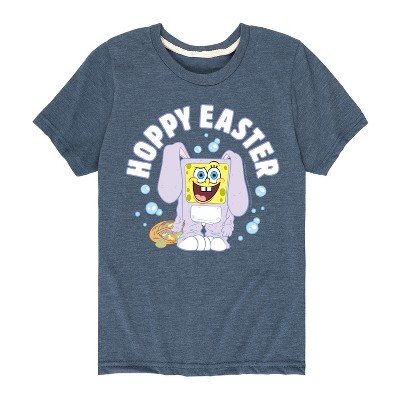 Boys' - SpongeBob Squarepants - Hoppy Easter Short Sleeve Graphic T-Shirt