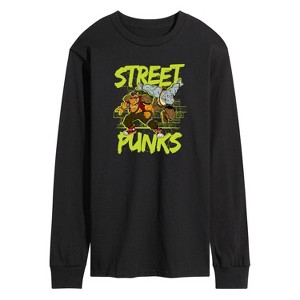 Men's - Teenage Mutant Ninja Turtles - Street Punks Long Sleeve Graphic T-Shirt - 1 of 4