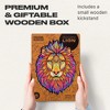 Unidragon Mysterious Lion 106 Piece Shaped Wooden Jigsaw Puzzle - 4 of 4