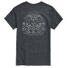 Men's - Star Wars - The Mandalorian Grogu Celestial Short Sleeve Graphic T-Shirt - 2 of 4